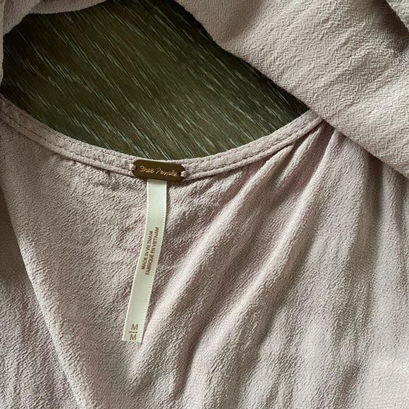 2/$20 Free People City Lights Cowl Neck Sleeves Top - Picture 6 of 9